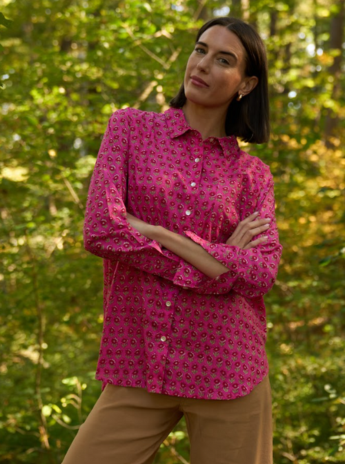 Good Boyfriend Shirt - Emory Floral