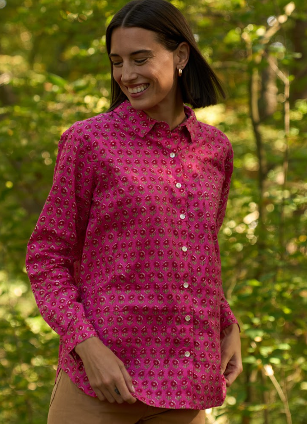 Good Boyfriend Shirt - Emory Floral