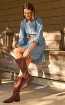 Good Boyfriend ShirtDress - Chambray Lt Wash