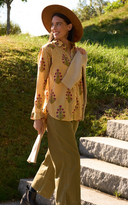 Good Boyfriend Shirt - Palm Cove Floral Honeycomb