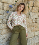 Good Boyfriend Shirt - Carolina Tulip White