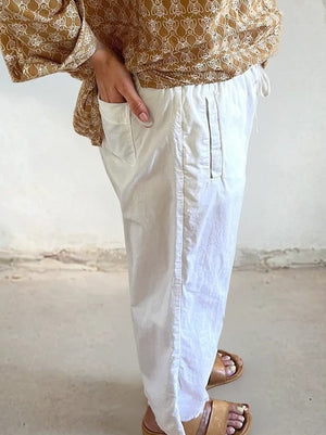 Shore Pant - Natural Twill