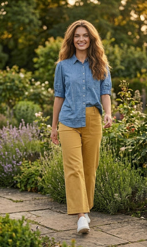 Good Girlfriend Shirt - Chambray