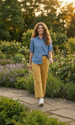 Good Girlfriend Shirt - Chambray
