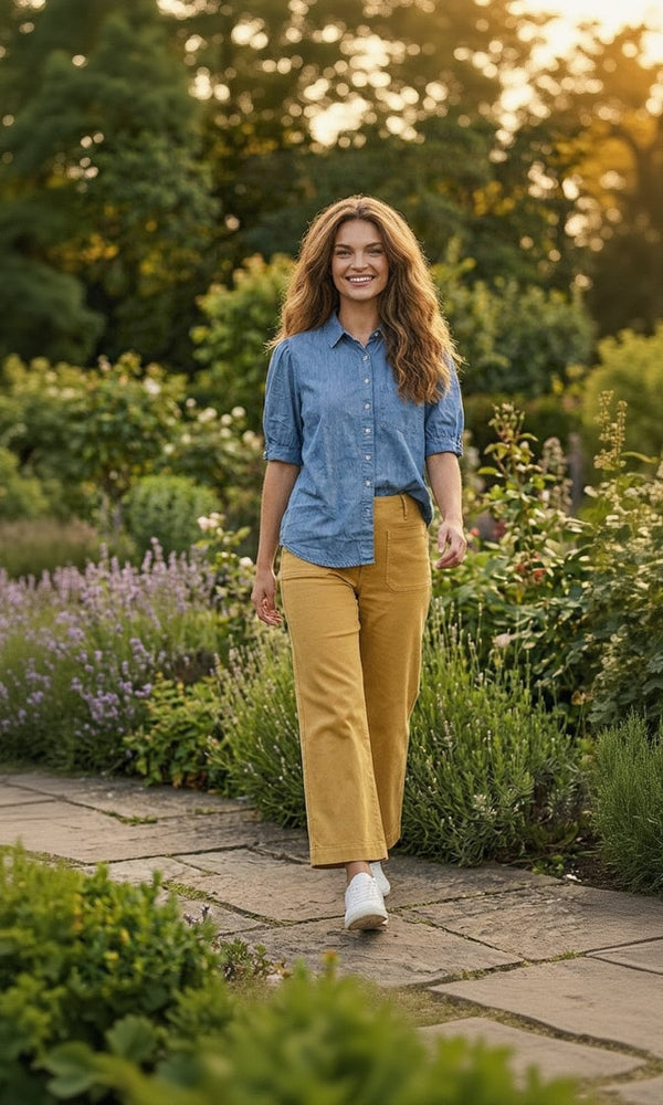 Good Girlfriend Shirt - Chambray