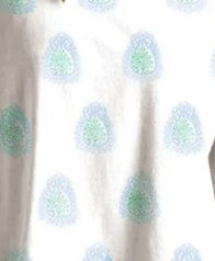 Meadow Dress - Totem Paisley in Cerulean & Seaglass