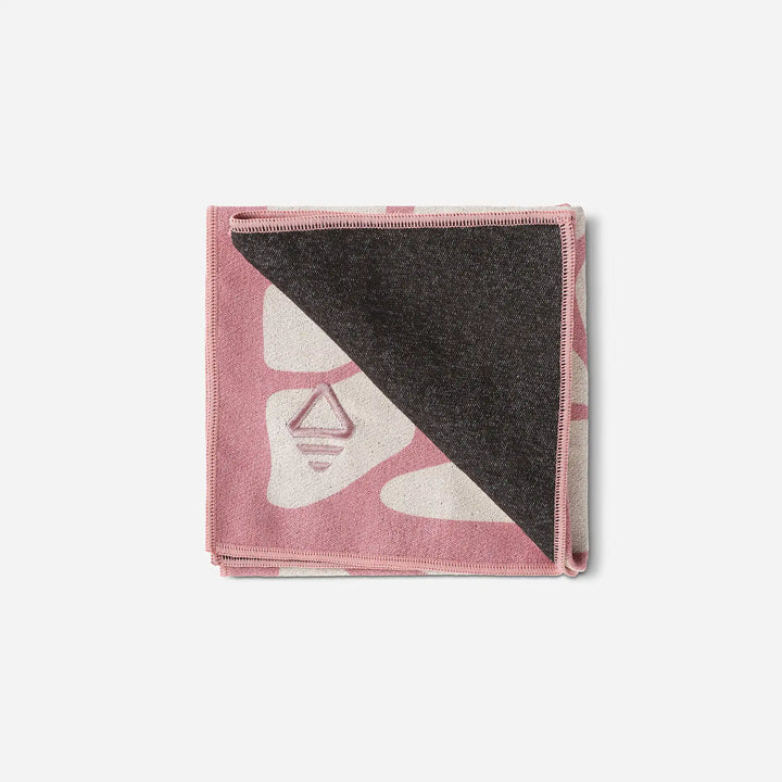 Hand Towel: Happy Flowers Desert Clay