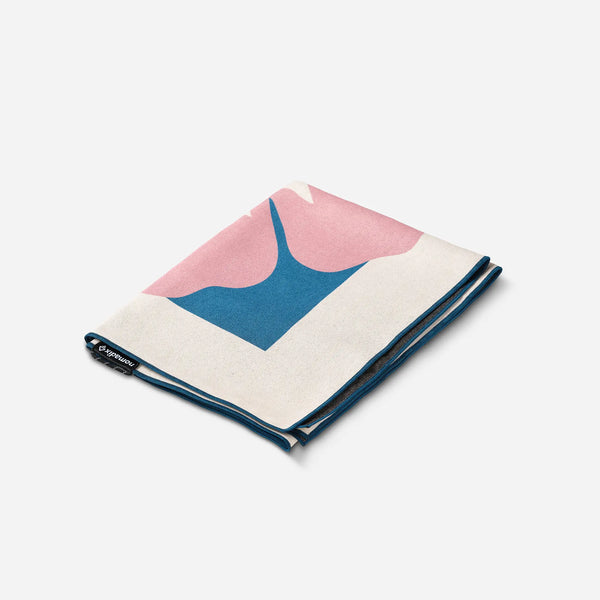 Original Towel: Aloha Bloom Teal Ocean