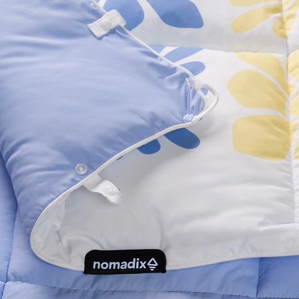 Graphene Puffer Blanket: Flowerbed Multi