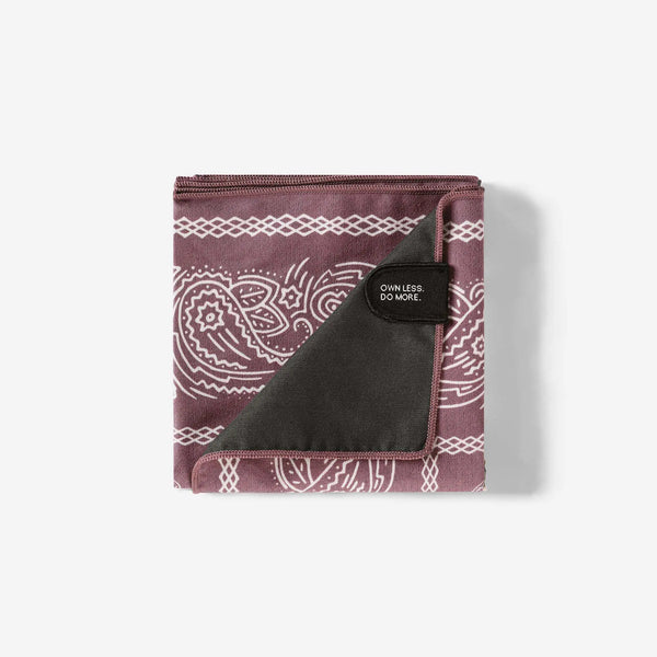 Bandana Towel: Paisley Iron Ore