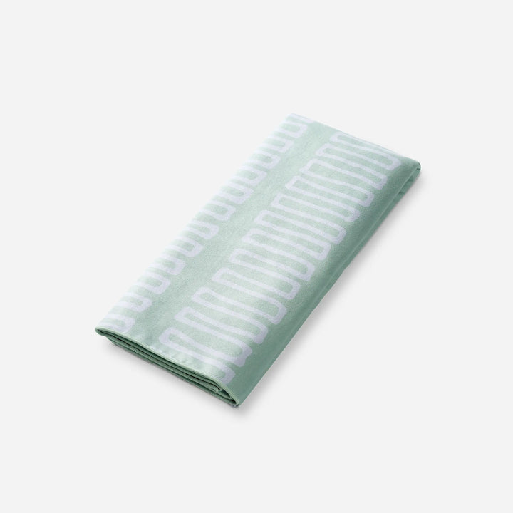 Ultralight Towel: Switchback Seafoam Green
