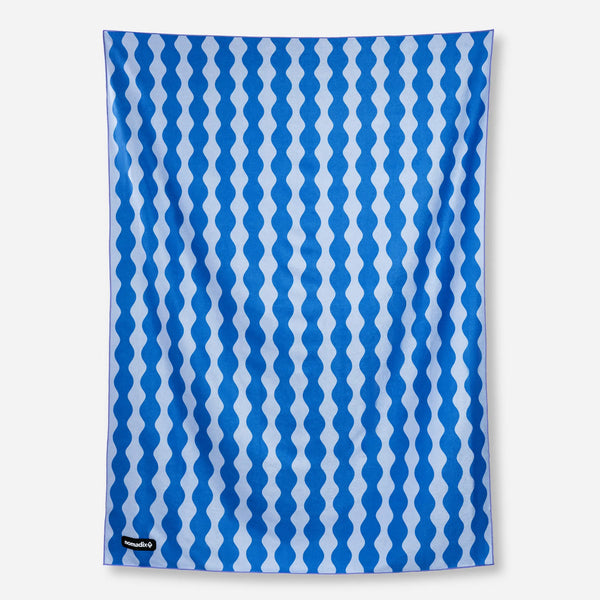 Blanket Towel: Slack Tide Coastal Blue