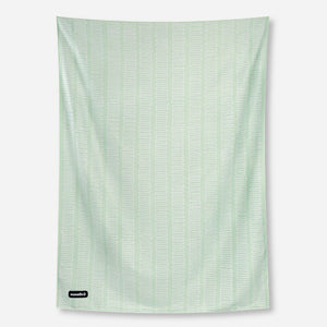 Blanket Towel: Switchback Seafoam Green