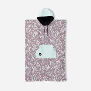 Changing Poncho: Heritage Palm Warm Blue Earth