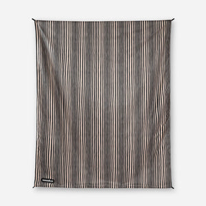 Festival Blanket: Heritage Stripe Black and Tan