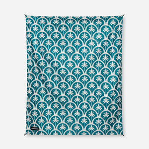 Festival Blanket: Palms Resort Teal Ocean