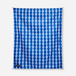 Festival Blanket: Slack Tide Coastal Blue