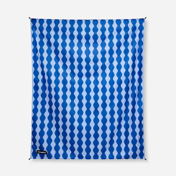 Festival Blanket: Slack Tide Coastal Blue