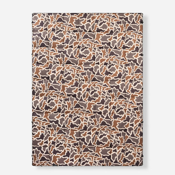 Graphene Puffer Blanket: Duck Camo Bush