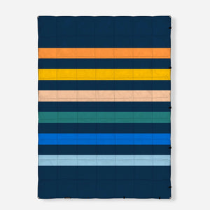 Graphene Puffer Blanket: Retro Multi