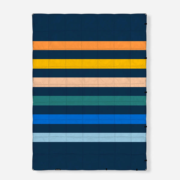 Graphene Puffer Blanket: Retro Multi