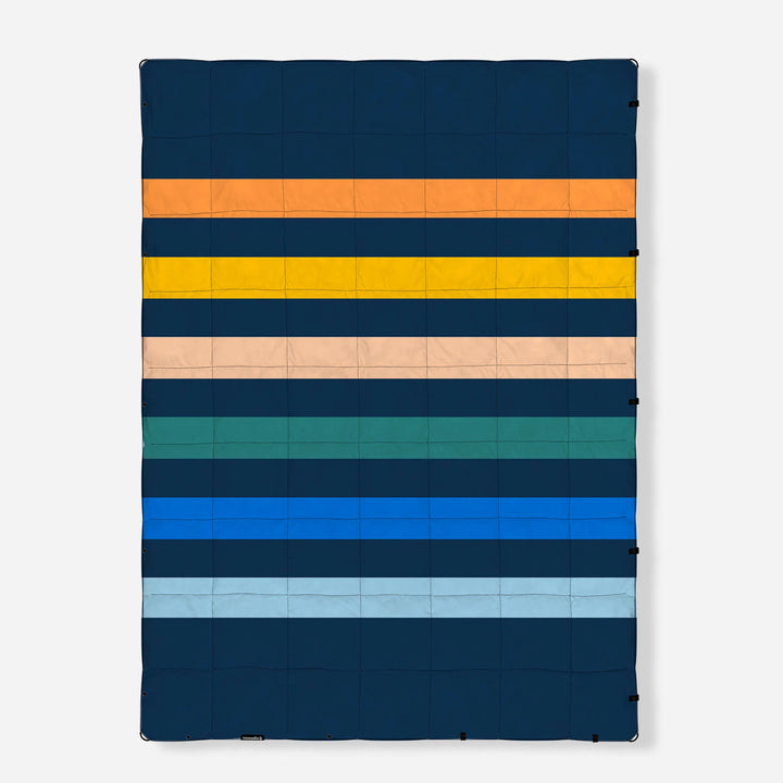 Graphene Puffer Blanket: Retro Multi