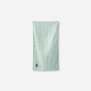 Hand Towel: Switchback Seafoam Green