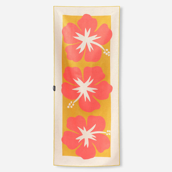 Original Towel: Aloha Bloom Red Amber Sun
