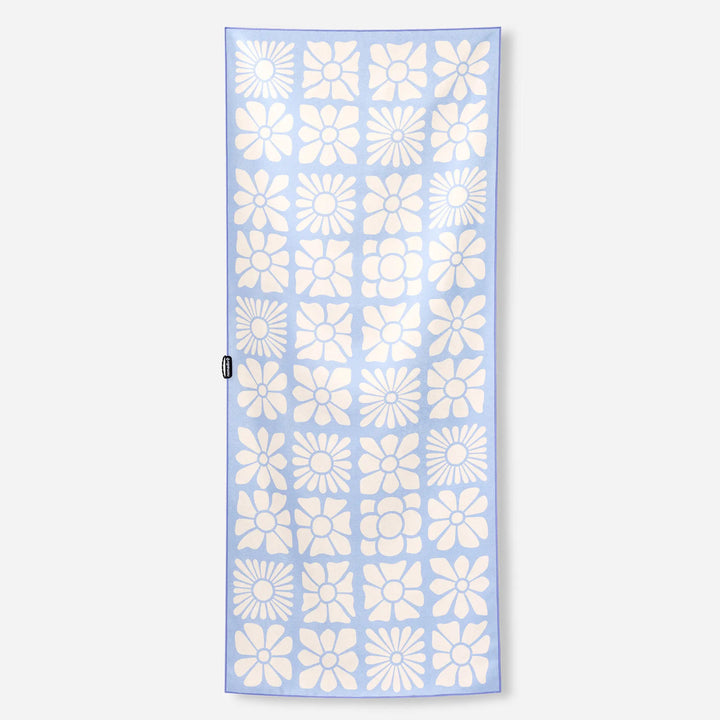 Original Towel: Flowerbed Coastal Blue