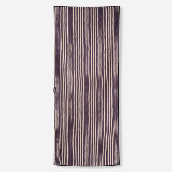Original Towel: Heritage Stripe Black and Tan