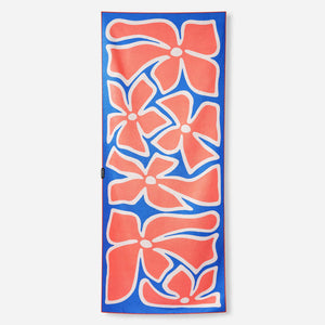 Original Towel: Wild Flowers Stellar Blue Red