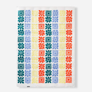 Graphene Puffer Blanket: Flowerbed Multi
