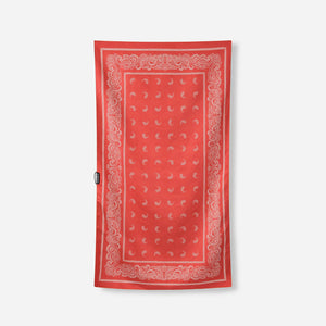 Ultralight Towel: Paisley Red