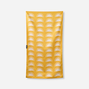 Ultralight Towel: Sunshine Amber Sun
