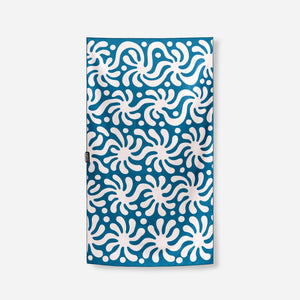 Ultralight Towel: Whirlpool Teal Ocean