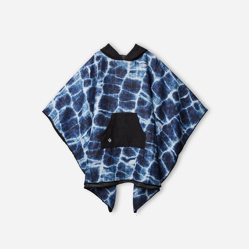 Poncho Towel: Agua Blue