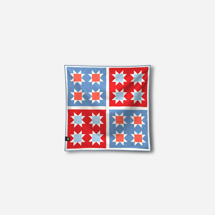 Bandana Towel: Patchwork Stars