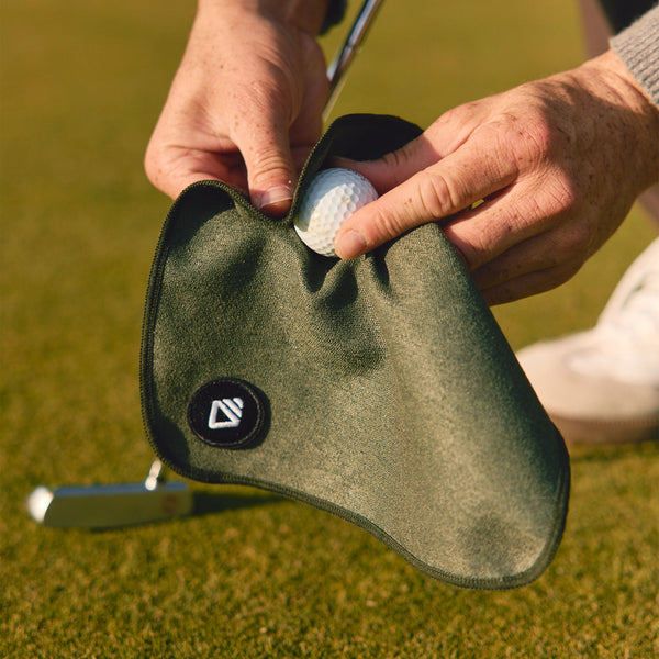 Golf Towel Set: Fairway Grass Green