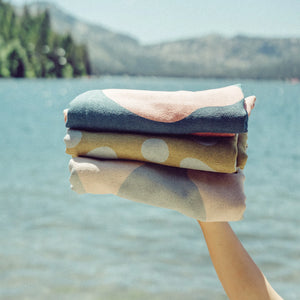 Original Towel: Aloha Bloom Teal Ocean