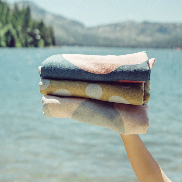Original Towel: Aloha Bloom Teal Ocean