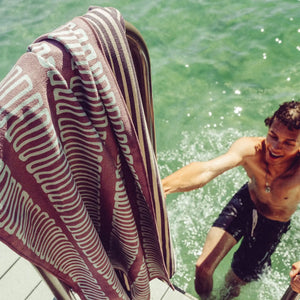 Original Towel: Switchback Iron Ore