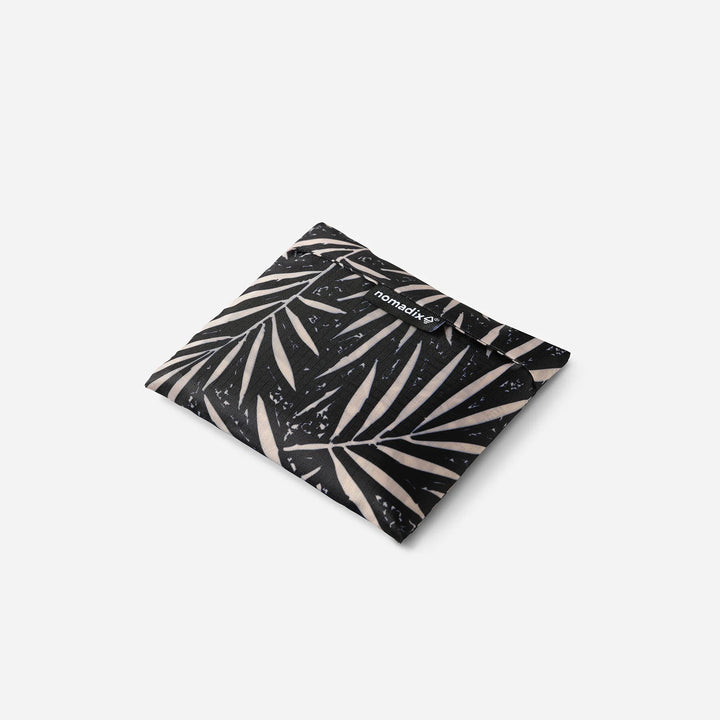 Pocket Tote: Heritage Palm Black and Tan