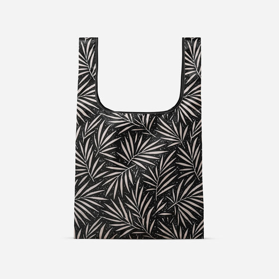 Pocket Tote: Heritage Palm Black and Tan