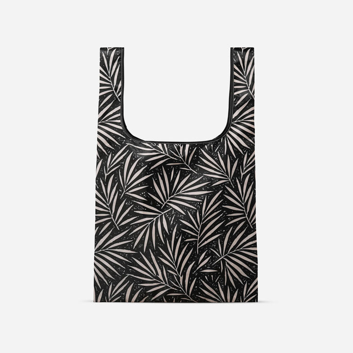 Pocket Tote: Heritage Palm Black and Tan