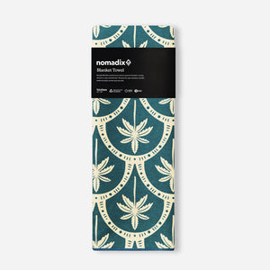 Blanket Towel: Palms Resort Teal Ocean