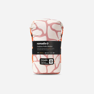 Graphene Puffer Blanket: Happy Flowers Desert Clay