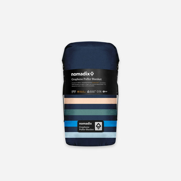 Graphene Puffer Blanket: Retro Multi