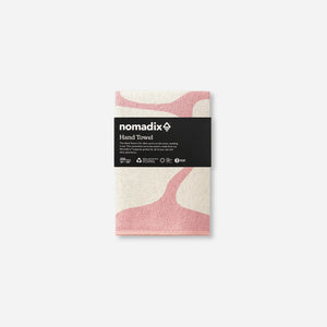 Hand Towel: Happy Flowers Desert Clay
