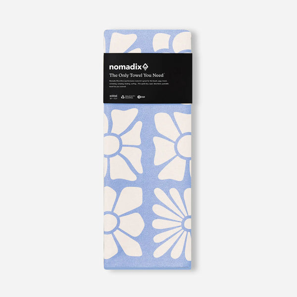 Original Towel: Flowerbed Coastal Blue