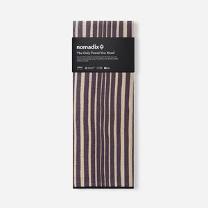 Original Towel: Heritage Stripe Black and Tan